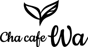 茶カフェ「わ」ロゴ（黒）